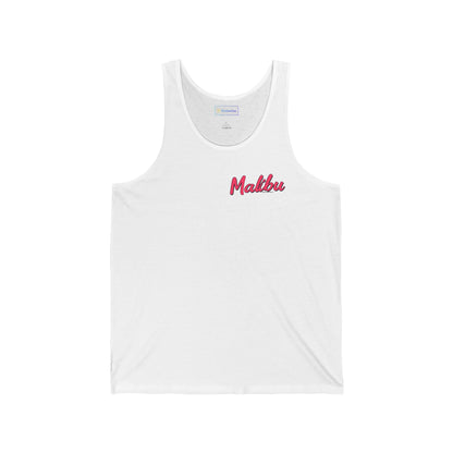 Retro Malibu Unisex Jersey Tank