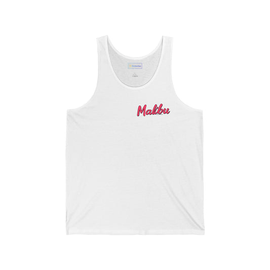Retro Malibu Unisex Jersey Tank
