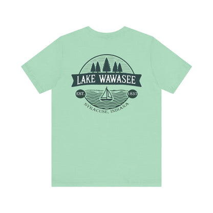 Vintage Lake Wawasee Unisex Jersey Short Sleeve Tee