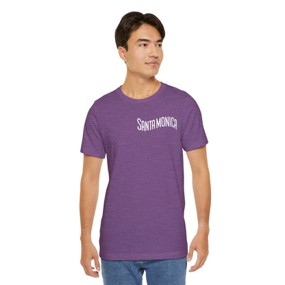 Vibrant Santa Monica Unisex Jersey Short Sleeve Tee