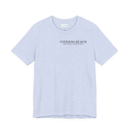 Coastal Vibes Condado Beach Unisex Jersey Short Sleeve Tee