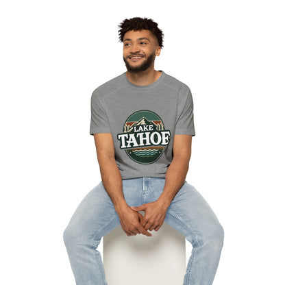 Vintage Lake Tahoe Men's Raglan T-Shirt