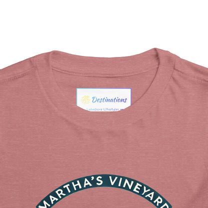 Vintage Martha's Vineyard Unisex Toddler Short Sleeve Tee