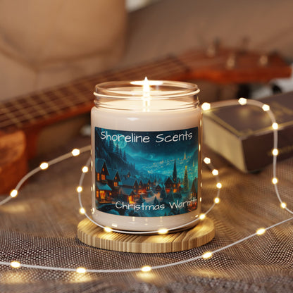 Christmas Warmth Scented Candle (Soy Wax)