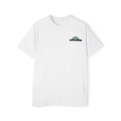 Vintage Traverse City Men's Raglan T-Shirt