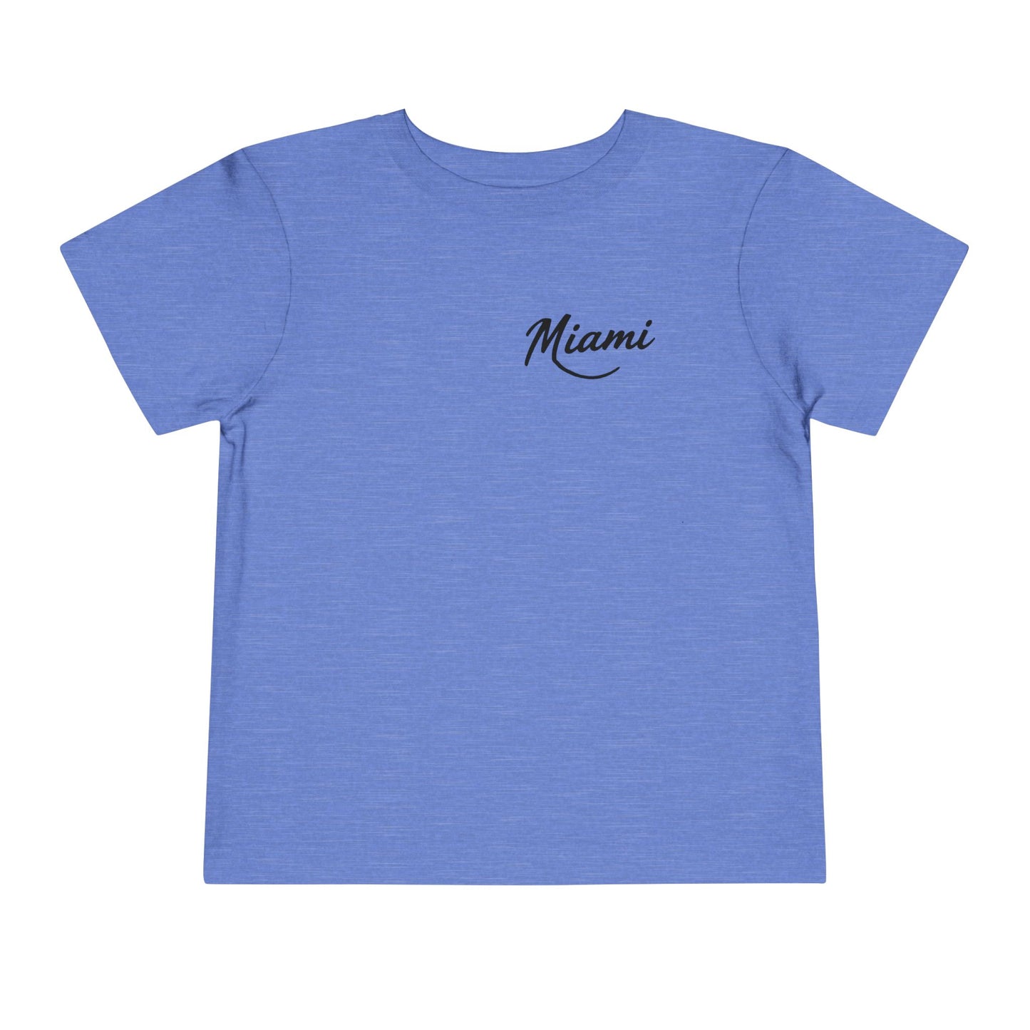 Retro Miami Unisex Toddler Short Sleeve Tee