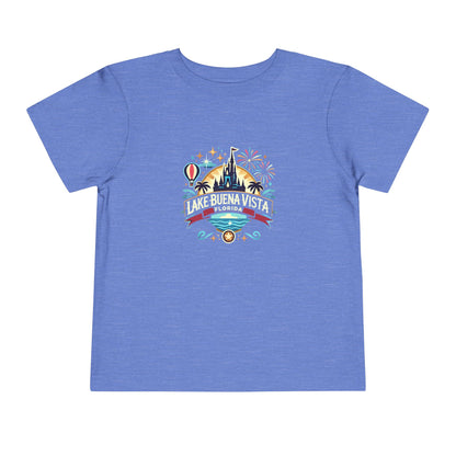 Adventurous Lake Buena Vista Unisex Toddler Short Sleeve Tee