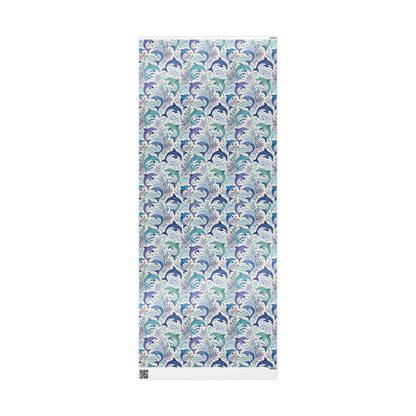 Dolphin Print Wrapping Paper