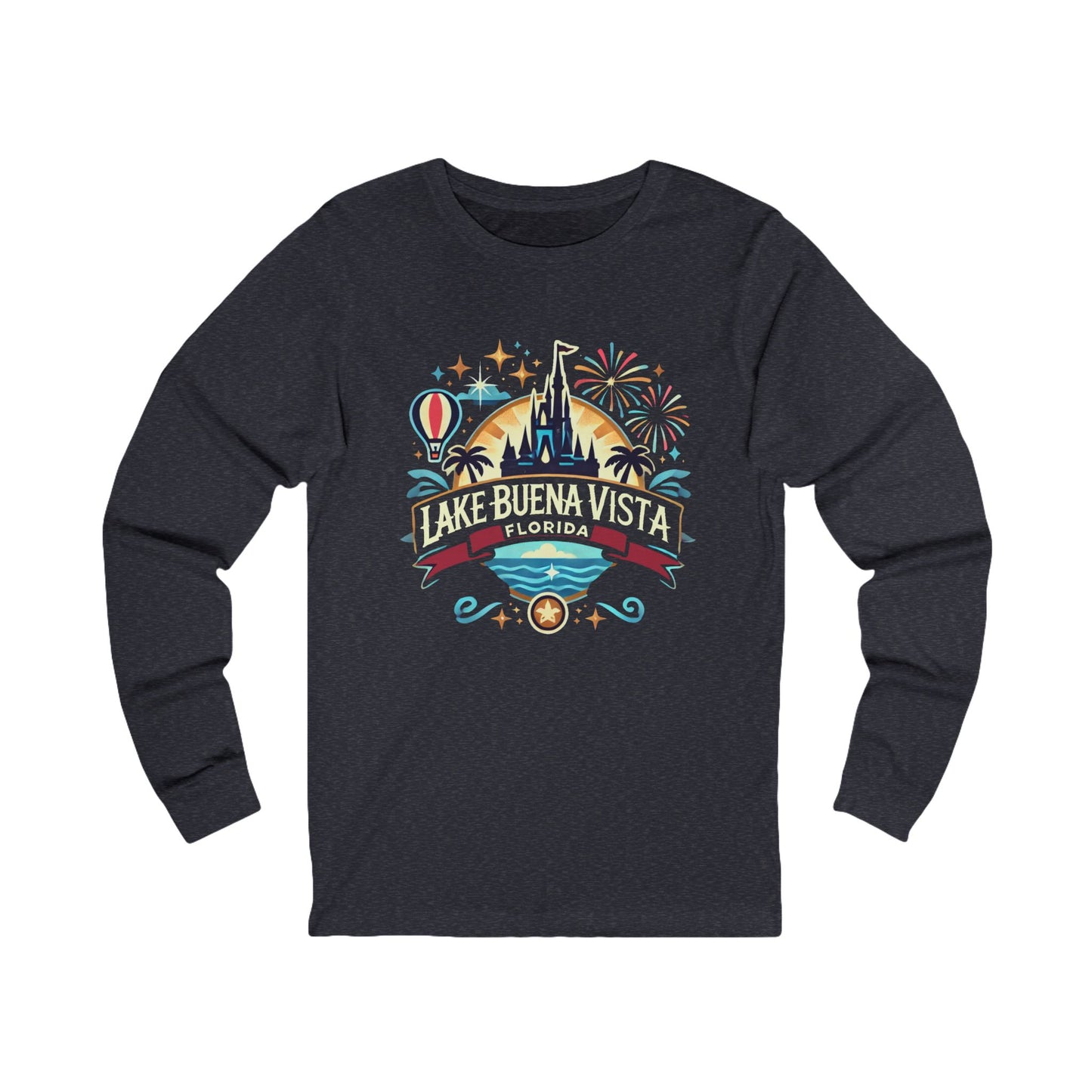 Adventurous Lake Buena Vista Unisex Jersey Long Sleeve Tee