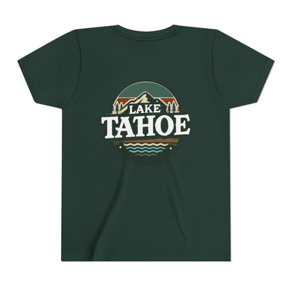 Vintage Lake Tahoe Unisex Youth Short Sleeve Tee