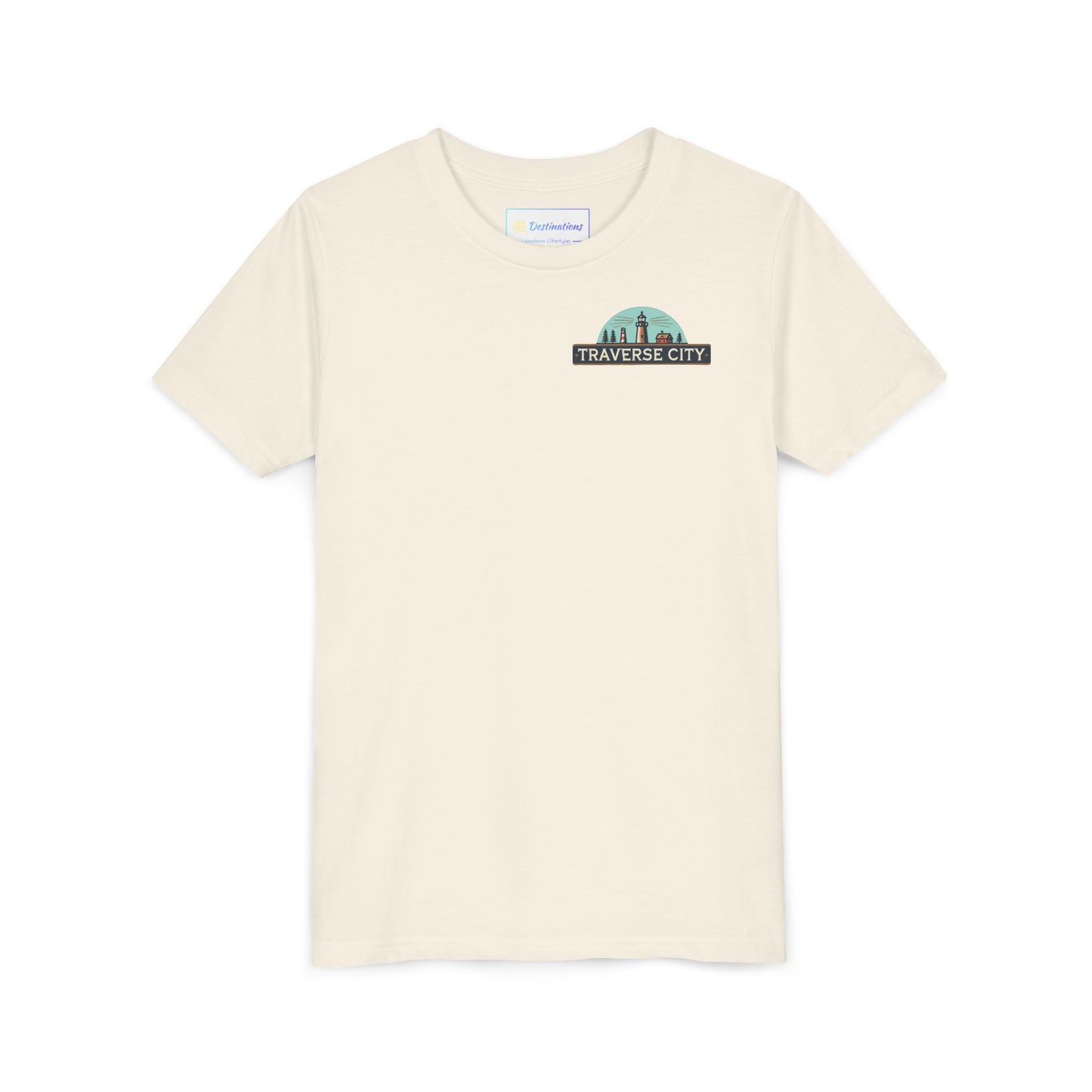 Vintage Traverse City Unisex Youth Short Sleeve Tee