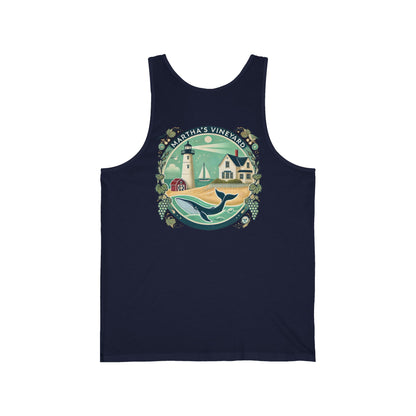 Vintage Martha's Vineyard Unisex Jersey Tank