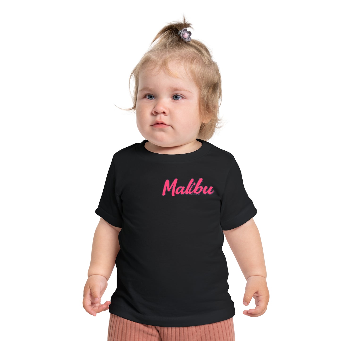 Retro Malibu Unisex Baby Short Sleeve T-Shirt