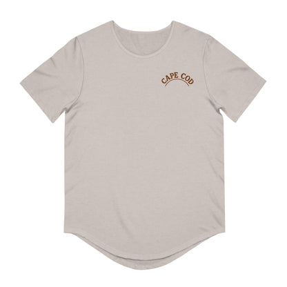Rustic Cape Cod Men's Jersey Curved Hem Tee