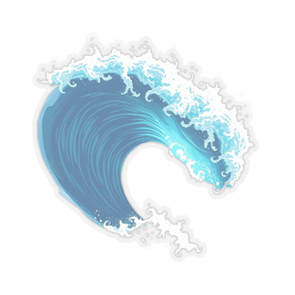 Ocean Wave Kiss-Cut Sticker