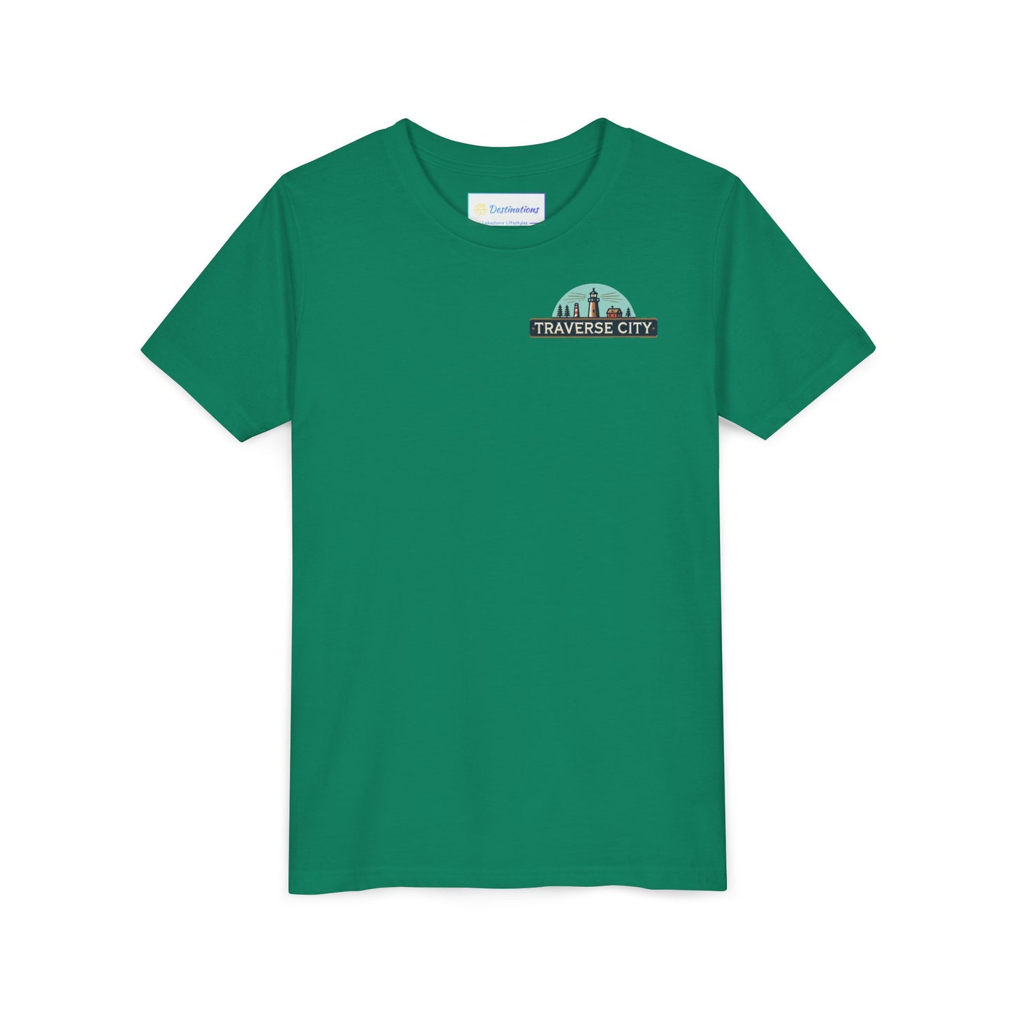 Vintage Traverse City Unisex Youth Short Sleeve Tee