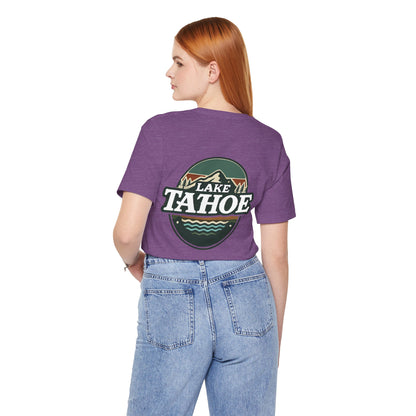 Vintage Lake Tahoe Unisex Jersey Short Sleeve Tee