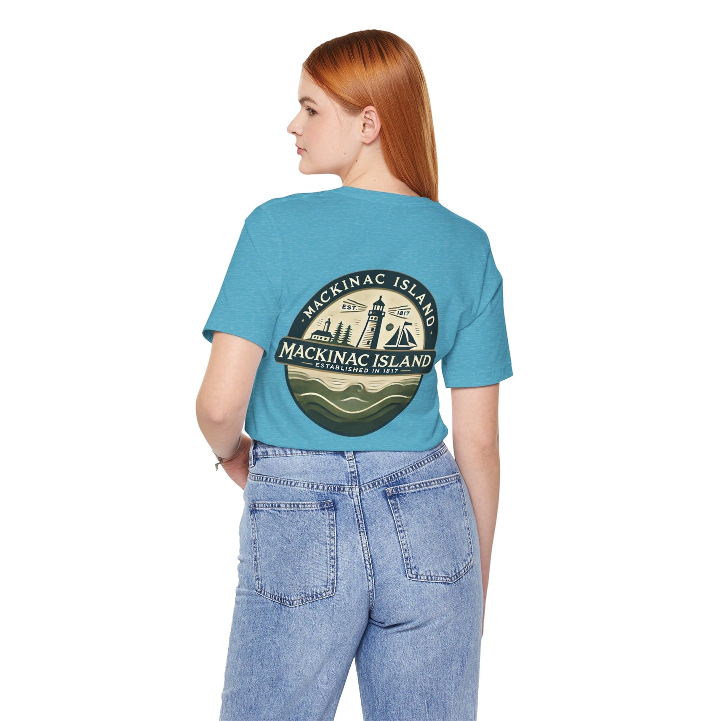 Vintage Mackinac Island Unisex Jersey Short Sleeve Tee