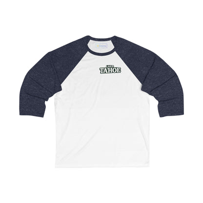 Vintage Lake Tahoe Men's 3/4 Sleeve Baseball Tee
