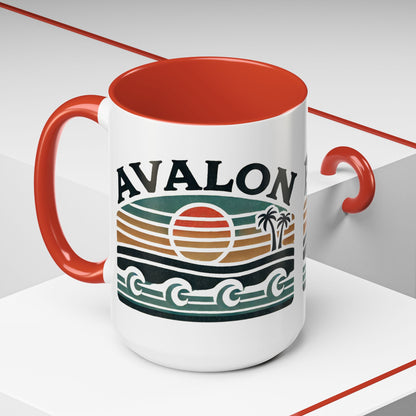 Retro Avalon Accent Coffee Mug