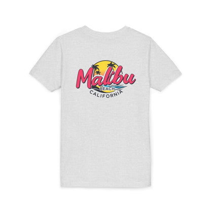 Retro Malibu Unisex Youth Short Sleeve Tee