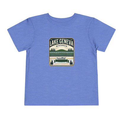 Vintage Lake Geneva Unisex Toddler Short Sleeve Tee