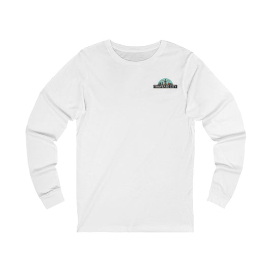 Vintage Traverse City Unisex Jersey Long Sleeve Tee