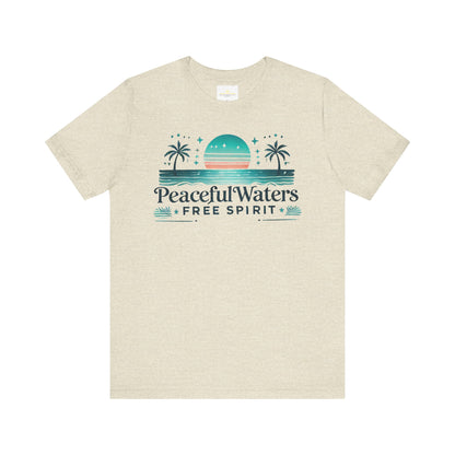 Peaceful Waters Free Spirit Jersey Short Sleeve Tee