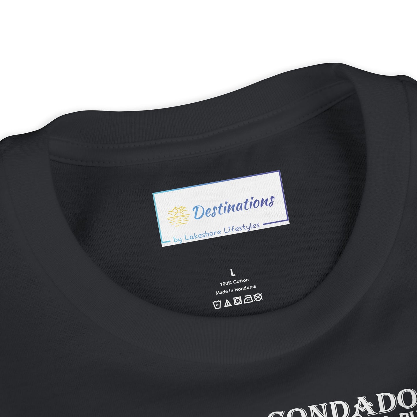 Coastal Vibes Condado Beach Unisex Youth Short Sleeve Tee