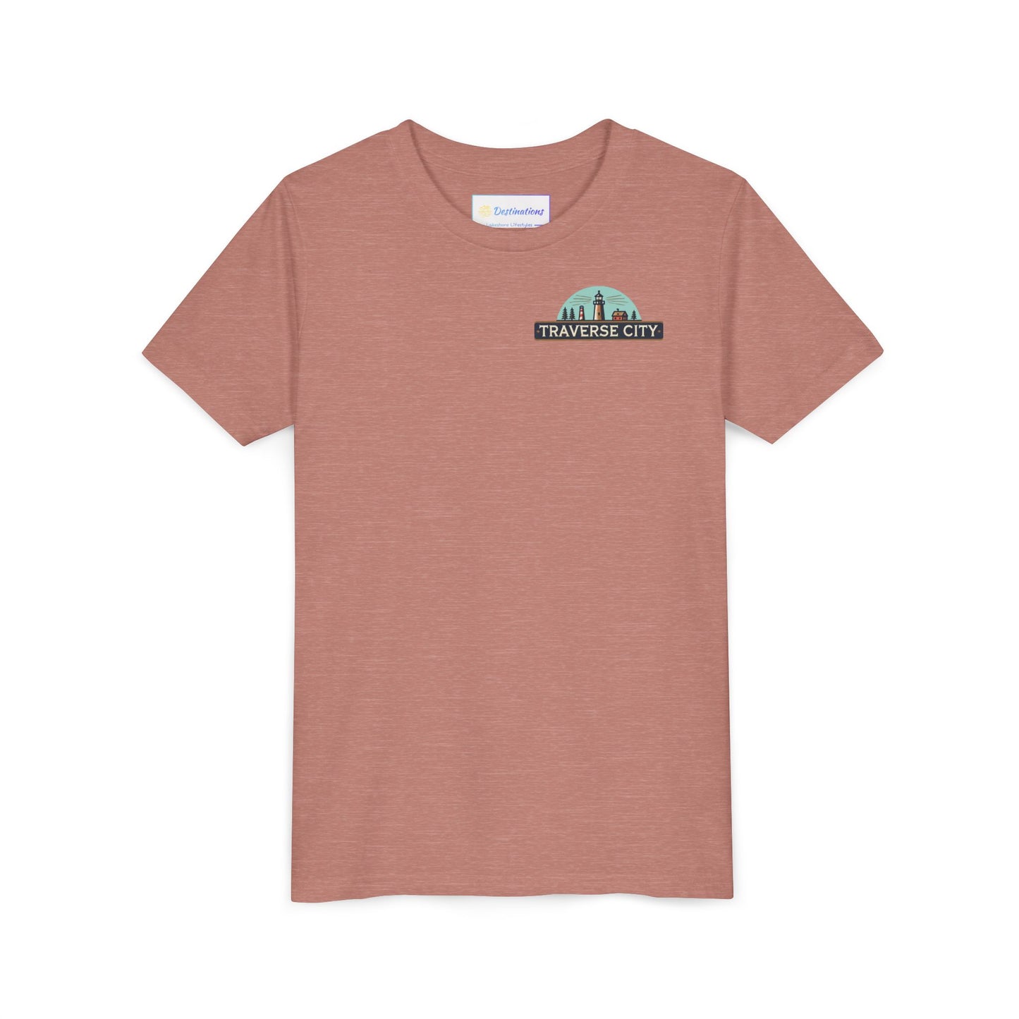 Vintage Traverse City Unisex Youth Short Sleeve Tee