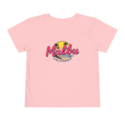 Retro Malibu Unisex Toddler Short Sleeve Tee