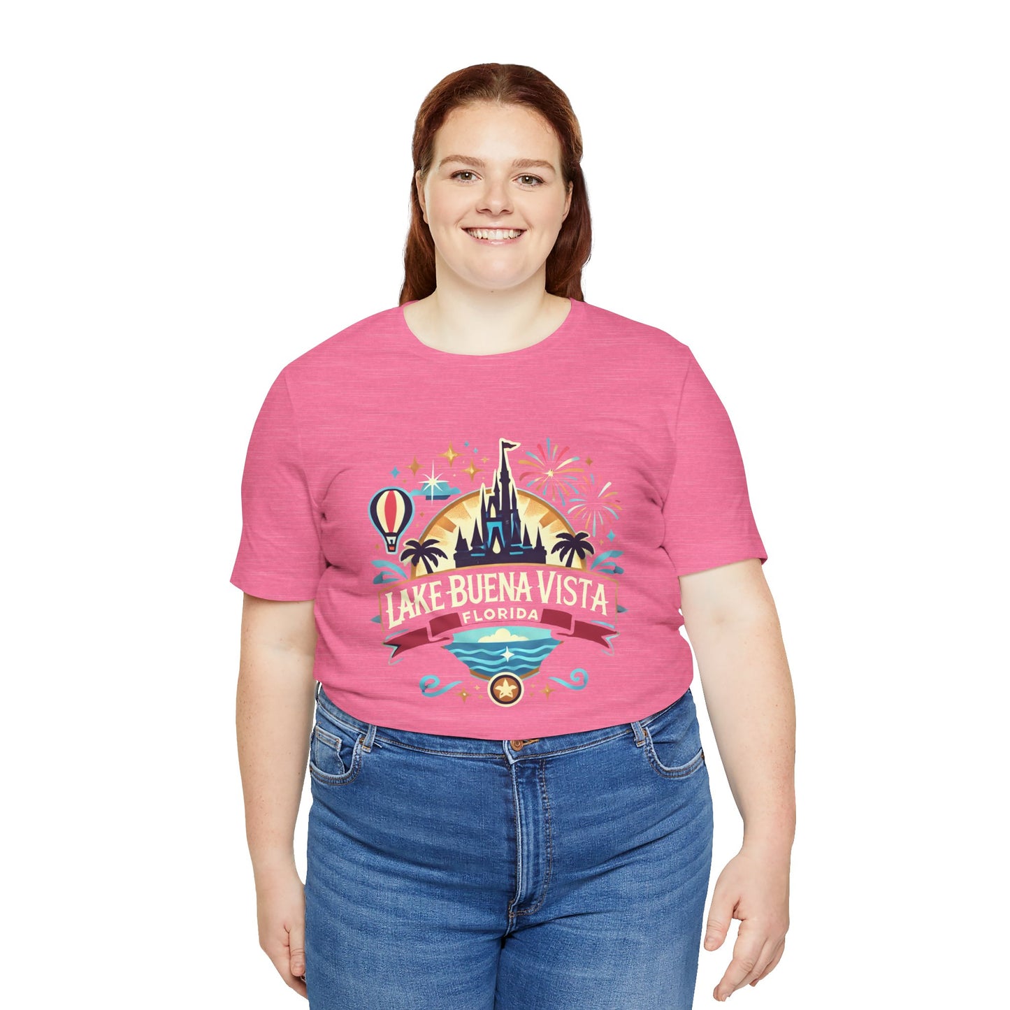 Adventurous Lake Buena Vista Unisex Jersey Short Sleeve Tee