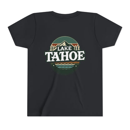 Vintage Lake Tahoe Unisex Youth Short Sleeve Tee
