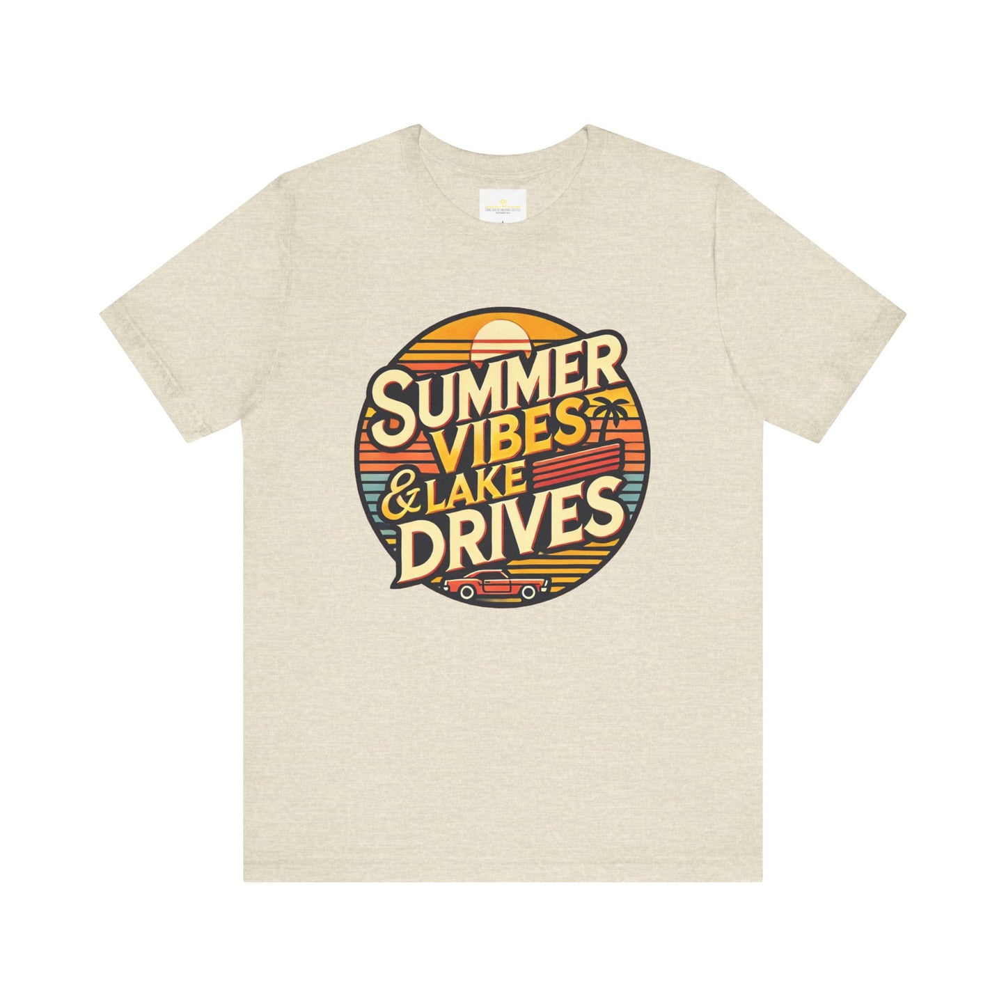 Summer Vibes & Lake Drives Short Sleeve Tee