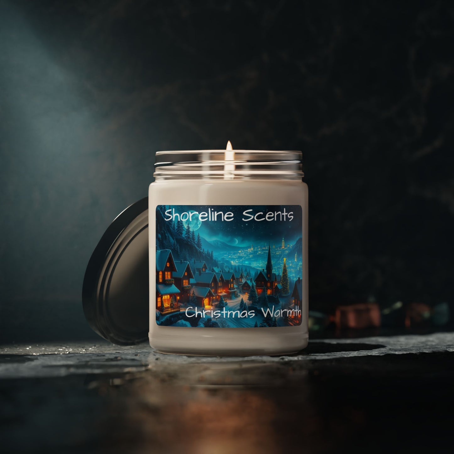 Christmas Warmth Scented Candle (Soy Wax)