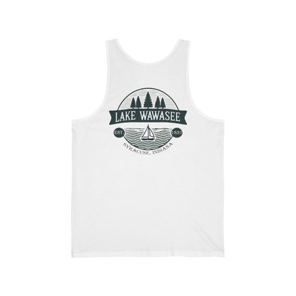Vintage Lake Wawasee Unisex Jersey Tank