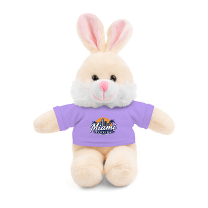 Retro Miami Stuffed Animals with Tee