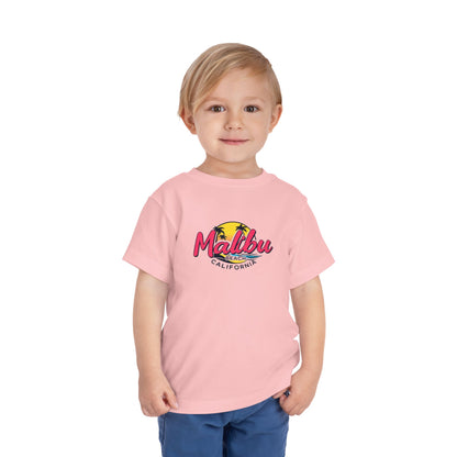 Retro Malibu Unisex Toddler Short Sleeve Tee