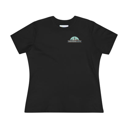 Vintage Traverse City Women's Cotton Tee