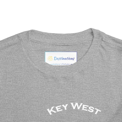 Vibrant Key West Unisex Toddler Short Sleeve Tee