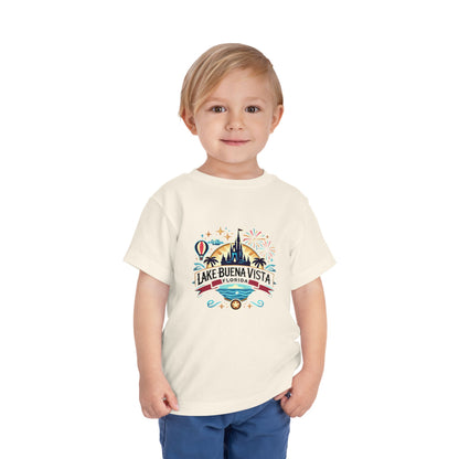 Adventurous Lake Buena Vista Unisex Toddler Short Sleeve Tee