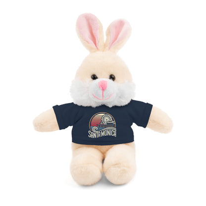 Vibrant Santa Monica Stuffed Animals with Tee