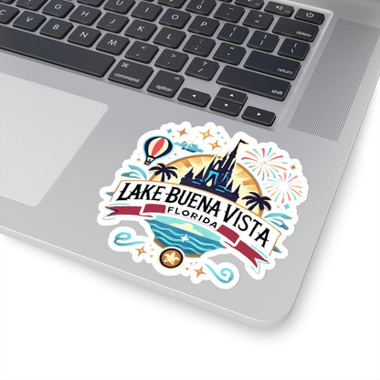 Adventurous Lake Buena Vista Kiss-Cut Sticker