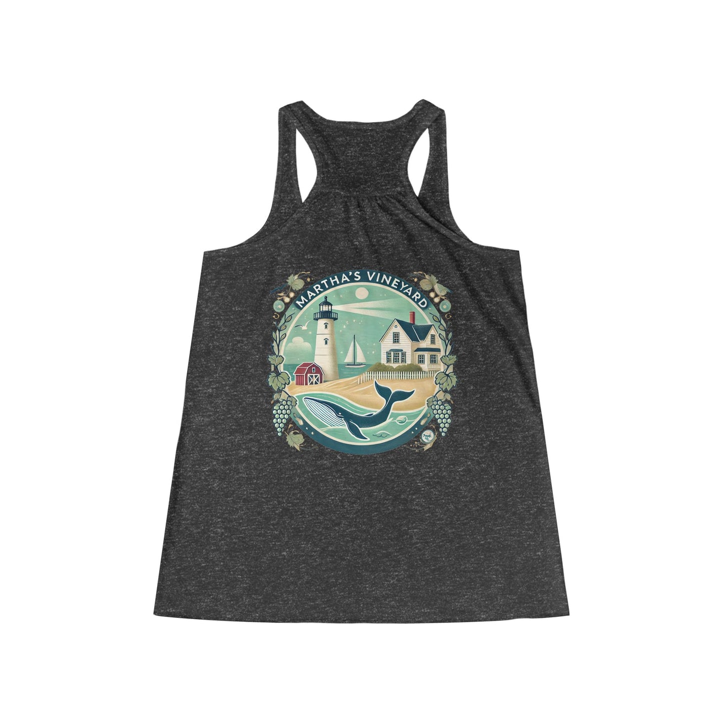 Vintage Martha's Vineyard Women's Flowy Racerback Tank