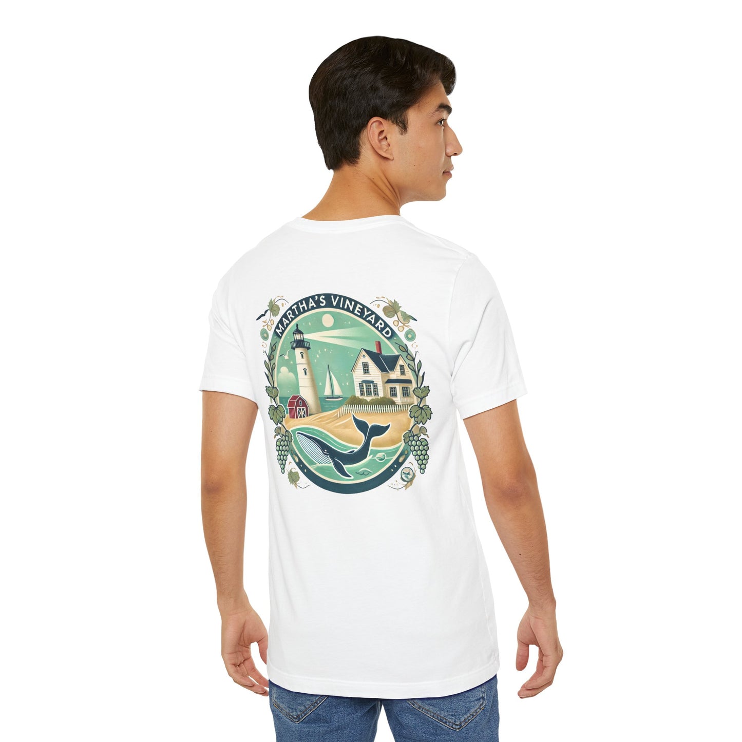 Vintage Martha's Vineyard Unisex Jersey Short Sleeve Tee