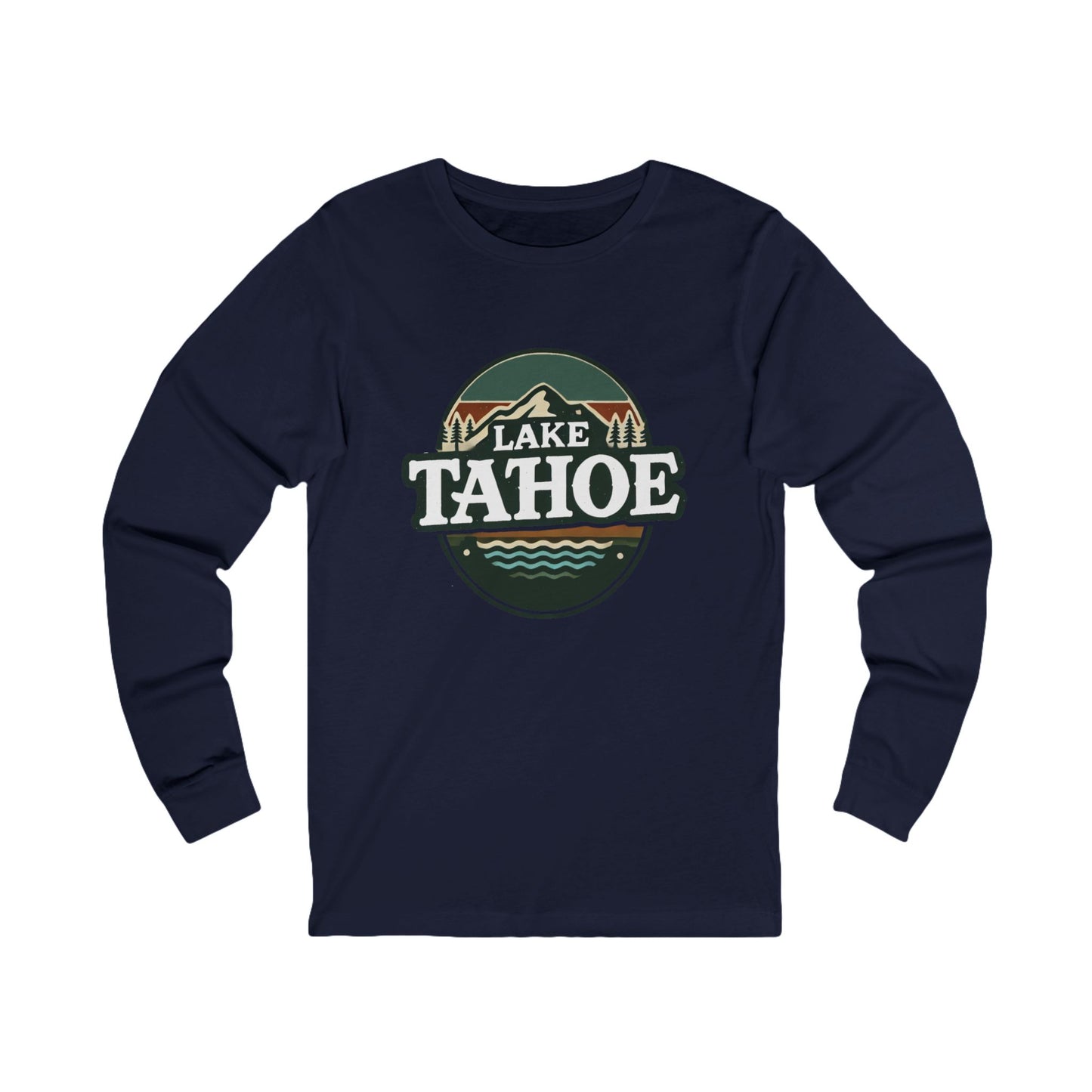 Vintage Lake Tahoe Unisex Jersey Long Sleeve Tee