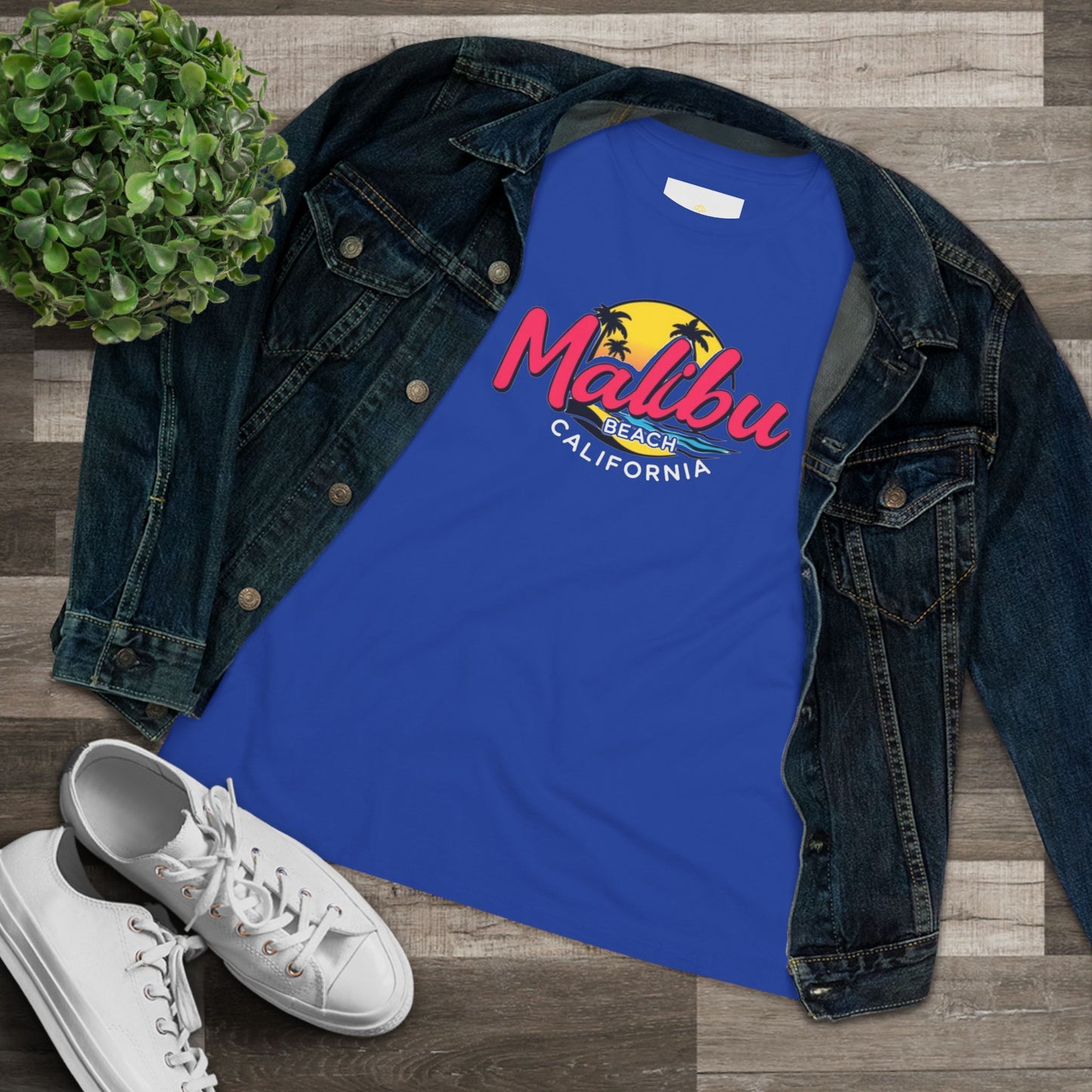 Retro Malibu Women's Cotton Tee