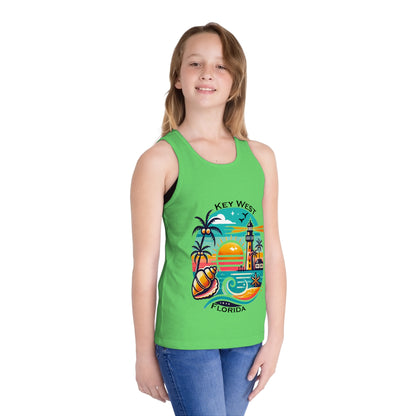 Vibrant Key West Kid's Jersey Tank Top