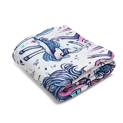 Unicorns Arctic Fleece Blanket