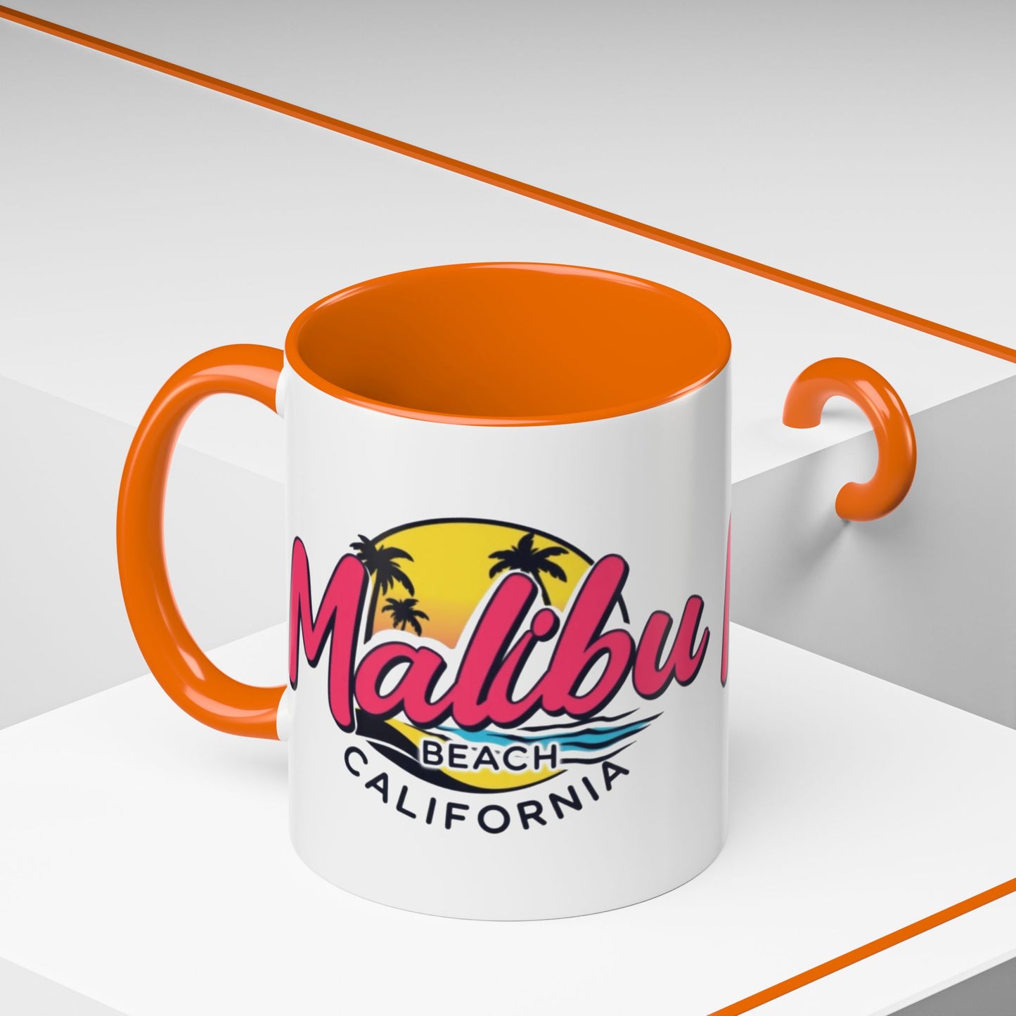 Retro Malibu Accent Coffee Mug